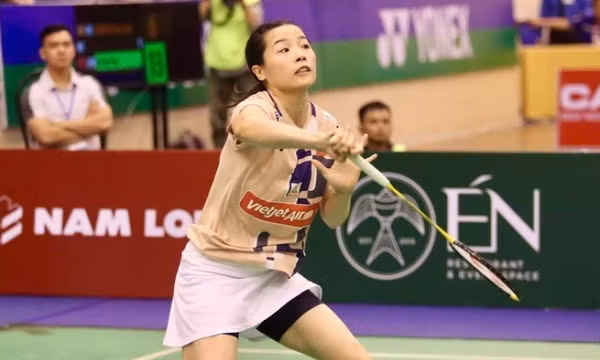 Thua tay vợt Trung Quốc, Thùy Linh không thể lần thứ 4 liên tiếp vô địch Vietnam Open