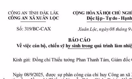 Truy tìm đối tượng đâm thiếu tá công an hy sinh ở Đắk Lắk