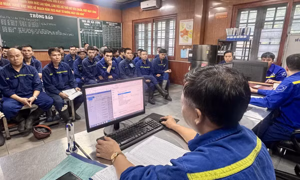 Nhân rộng mô hình giao ca điện tử trong các đơn vị ngành Than