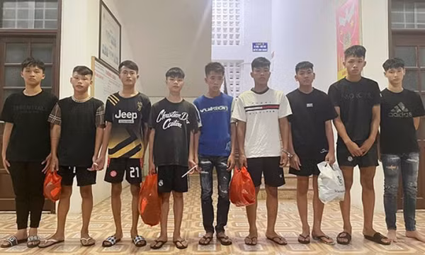 Triệt phá ổ nhóm mang hung khí đi cướp, trộm cắp và gây rối ở Hải Phòng