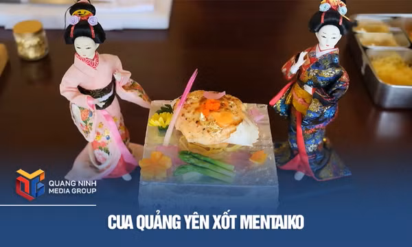 Cua Quảng Yên xốt Mentaiko