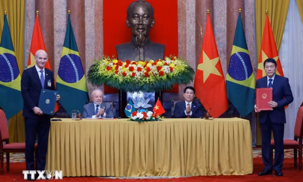 Quan hệ Đối tác chiến lược Việt Nam-Brazil ngày càng đi vào chiều sâu