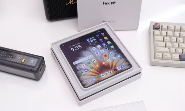 Oppo Find N5 - điện thoại 'gập mà như thanh'