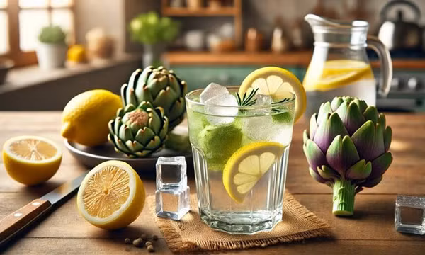 Công thức ngăn ngừa axit uric từ atisô và chanh