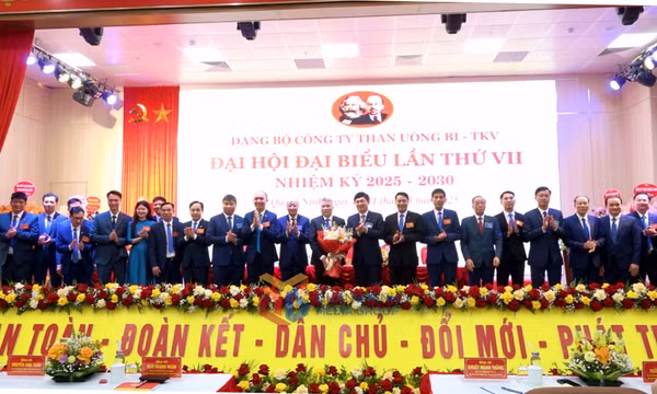 Đại hội Đại biểu Đảng bộ Công ty Than Uông Bí lần thứ VII, nhiệm kỳ 2025 – 2030