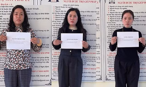 Ba phụ nữ lừa 'chạy án', chiếm đoạt gần 1 tỷ đồng