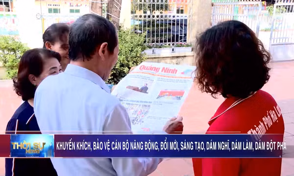Khuyến khích, bảo vệ cán bộ năng động, đổi mới, sáng tạo, dám nghĩ, dám làm, dám đột phá