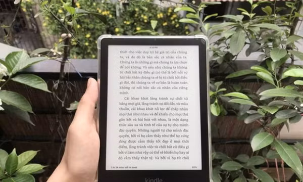 Amazon nâng cấp Kindle với tính năng lật trang mới