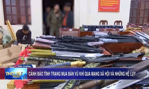 Cảnh báo tình trạng mua bán vũ khí qua mạng xã hội và những hệ lụy