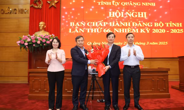 Đồng chí Vũ Quyết Tiến được bầu giữ chức vụ Phó Bí thư Tỉnh ủy