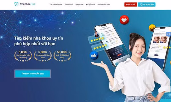 NhaKhoaHub là nền tảng đặt lịch đến nha khoa miễn phí, chuyên nghiệp 
