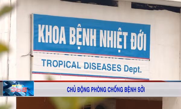 Chủ động phòng chống bệnh sởi