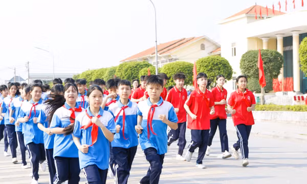 Móng Cái, Đầm Hà: Phát động Tháng hoạt động Thể dục thể thao và Ngày chạy Olympic vì sức khỏe toàn dân năm 2025 