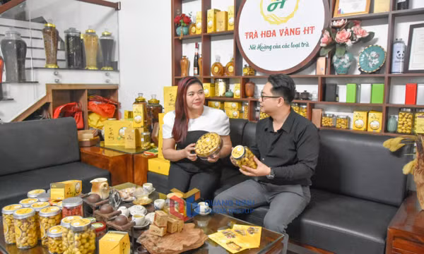 Thương hiệu trà hoa vàng Tiên Yên