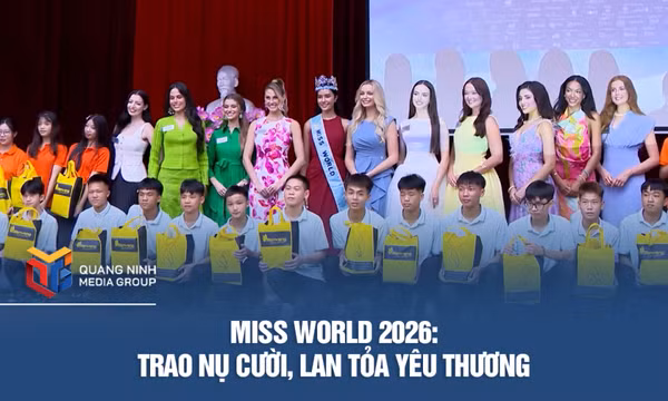 Miss World 2026: Trao nụ cười, lan tỏa yêu thương