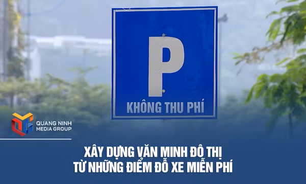 Xây dựng văn minh đô thị từ những điểm giữ xe miễn phí