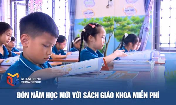 Đón năm học mới với sách giáo khoa miễn phí