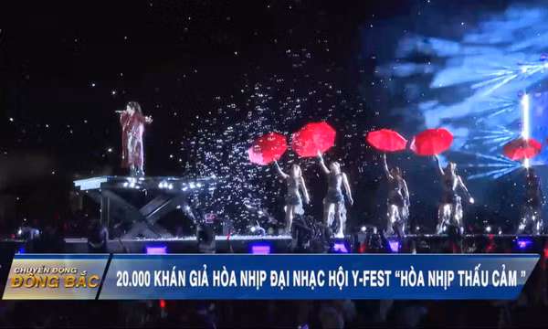 20.000 khán giả hòa nhịp đại nhạc hội Y-Fest “Hòa nhịp thấu cảm”