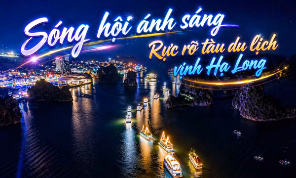 Sóng hội ánh sáng - Sản phẩm mới trên vịnh Hạ Long