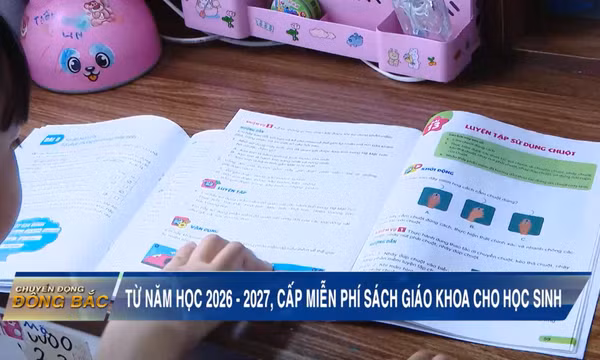 Quảng Ninh: Từ năm học 2026 - 2027, cấp miễn phí sách giáo khoa cho học sinh