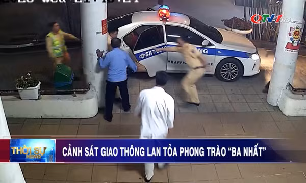 Cảnh sát giao thông lan tỏa phong trào “Ba Nhất”