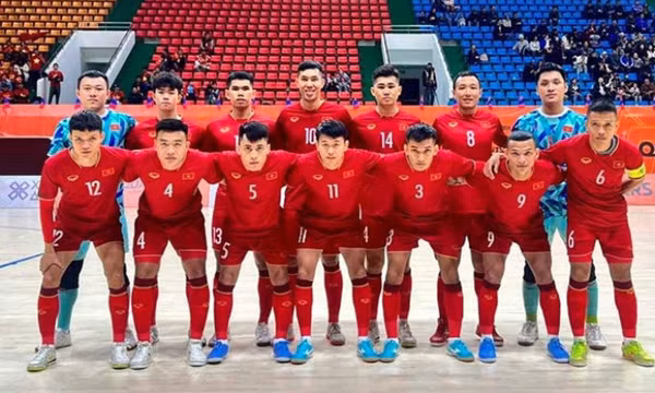 Tuyển futsal Việt Nam gặp Australia ở trận tranh hạng 3 giải Đông Nam Á