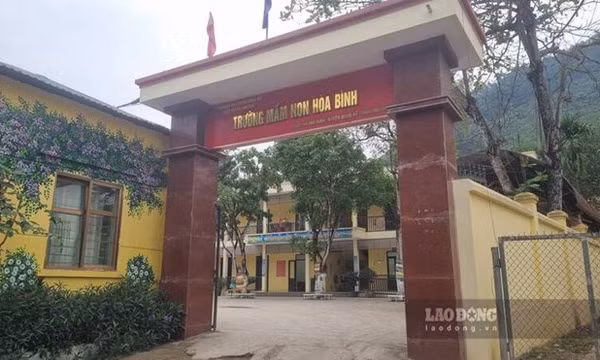 Tạm đình chỉ hiệu trưởng trong vụ lọt thịt lợn nhiễm bệnh vào trường mầm non