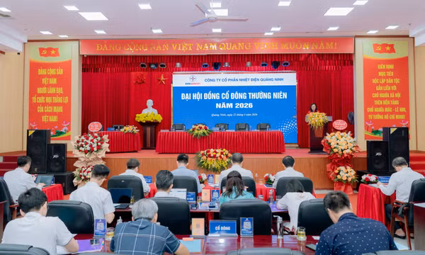 Công ty Cổ phần Nhiệt điện Quảng Ninh tổ chức thành công Đại hội đồng cổ đông thường niên năm 2026