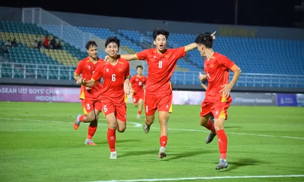 Thắng áp đảo Malaysia, U17 Việt Nam vô địch U17 Đông Nam Á