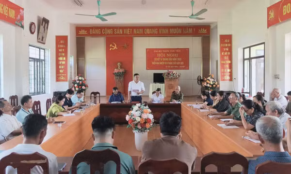Công tác xây dựng Đảng ở xã miền núi Ba Chẽ 