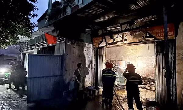2 người chết trong vụ cháy nhà ở kết hợp sản xuất bánh mì, bánh bao