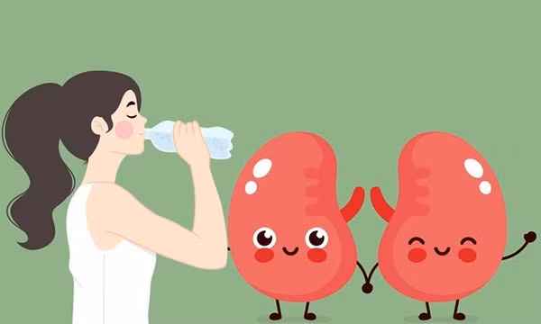 Giữ thận khỏe mùa hè nhờ bổ sung nước đúng cách