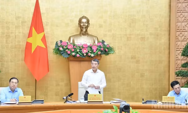 Thủ tướng Lê Minh Hưng chủ trì cuộc họp của Thường trực Đảng ủy Chính phủ và Thường trực Chính phủ