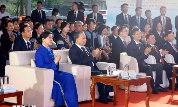 Tổng Bí thư, Chủ tịch nước Tô Lâm dự Lễ khởi động Liên hoan nhân dân biên giới Việt–Trung 2026