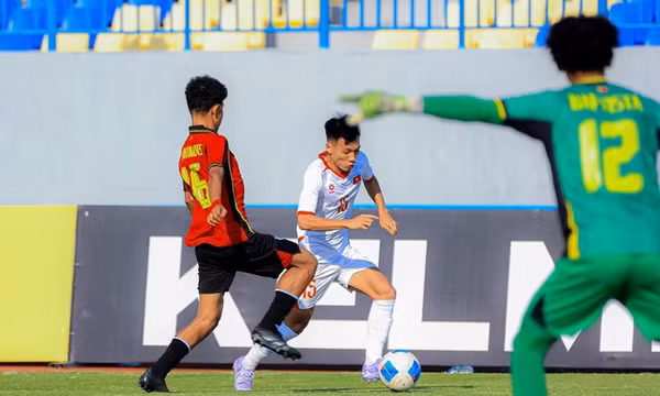 U17 Việt Nam thắng đậm 10-0 trước U17 Timor-Leste