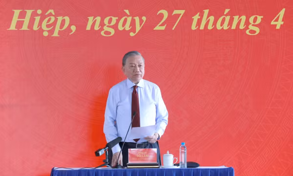 Toàn văn bài nói chuyện của Tổng Bí thư, Chủ tịch nước Tô Lâm với công nhân, người lao động Thành phố Hồ Chí Minh