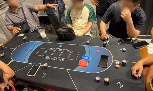 Công an phường ở Lâm Đồng triệt phá tụ điểm đánh bạc dưới hình thức Poker