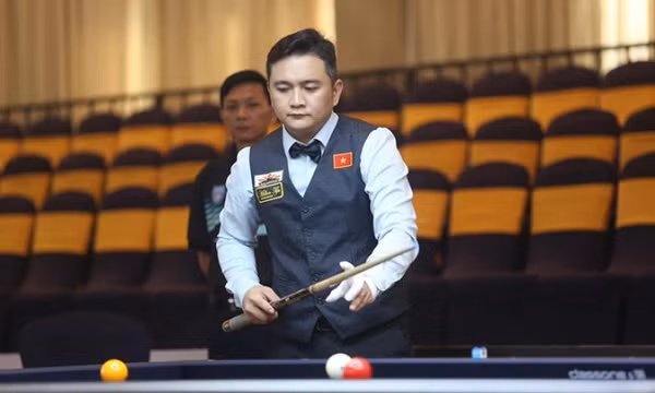 Trần Thanh Lực vào chung kết World Cup billiards Bogota 2026