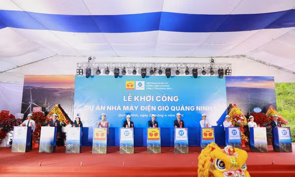 Khởi công dự án Điện gió Quảng Ninh 1
