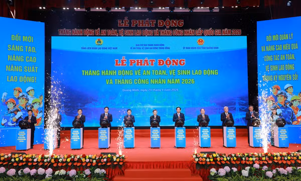 Phát động Tháng hành động về An toàn vệ sinh lao động - Tháng Công nhân năm 2026