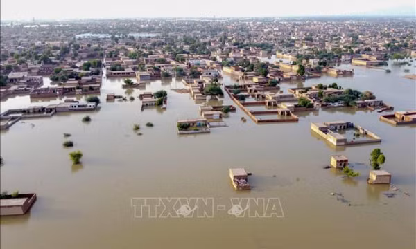 Mỹ viện trợ thêm 30 triệu USD hỗ trợ Pakistan phục hồi sau thảm họa thiên tai lịch sử