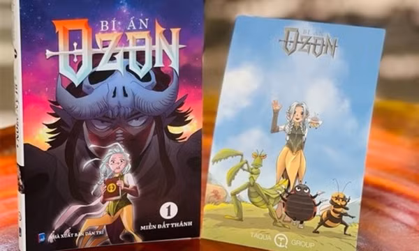 Ra mắt bộ truyện tranh fantasy Bí ẩn Ozon