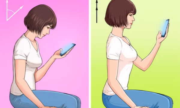 Thay đổi của cơ thể khi dùng đồ công nghệ quá nhiều