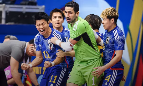 Từ thế dẫn trước, tuyển futsal Indonesia thua tức tưởi trước Nhật Bản