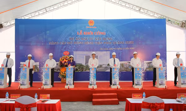 Dự án đầu tư xây dựng, nâng cấp, mở rộng Bệnh viện Phổi Quảng Ninh chính thức khởi công 