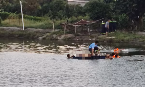 Nghi thách nhau bơi sau khi nhậu, 1 người đuối nước tử vong