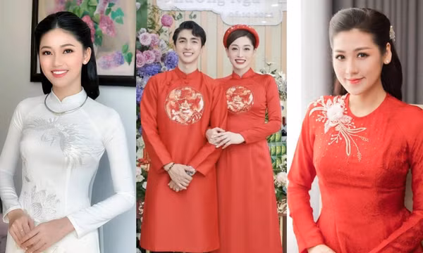 Người đặc biệt đứng sau loạt áo dài ăn hỏi của dàn hoa hậu, á hậu Việt