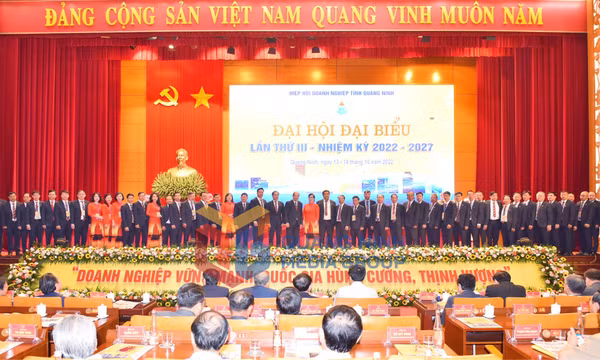 Đại hội đại biểu Hiệp hội Doanh nghiệp tỉnh lần thứ III, nhiệm kỳ 2022-2027, tháng 10-2022