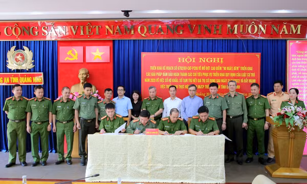 Triển khai đợt cao điểm “90 ngày đêm” hoàn thành các chỉ tiêu phục vụ triển khai Luật Cư trú 2020 và thực hiện Đề án 06 