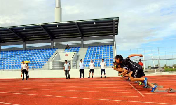 Khởi tranh môn Điền kinh Đại hội TDTT 2021-2022